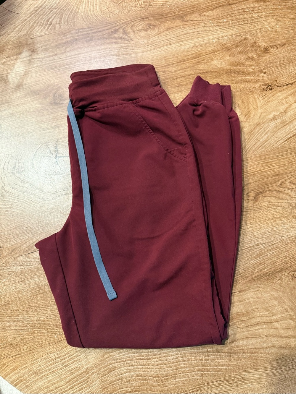 FIGS Burgundy Joggers